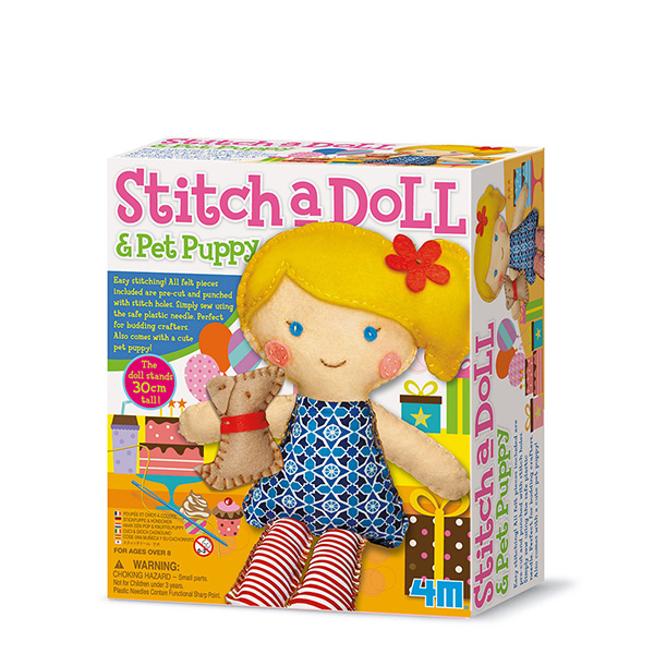 Stitch a Doll - In Party Girl Crafts
