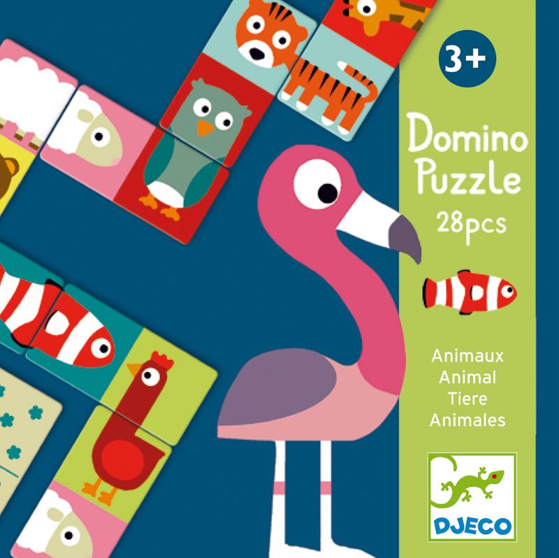 Domino Puzzle Animali