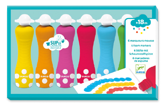 6 Pennarelli Senza Punta