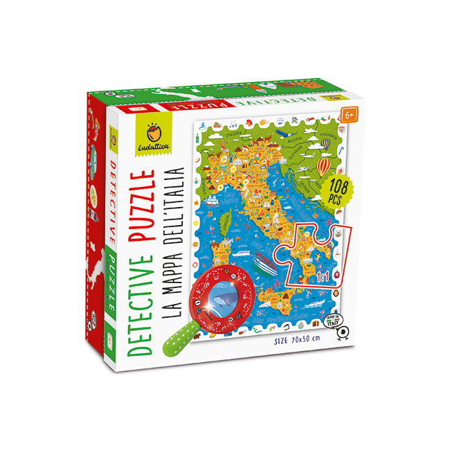 La mappa dell'Italia