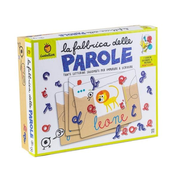 LUDATTICA GIOCHI MONTESSORI-La fabbrica delle parole