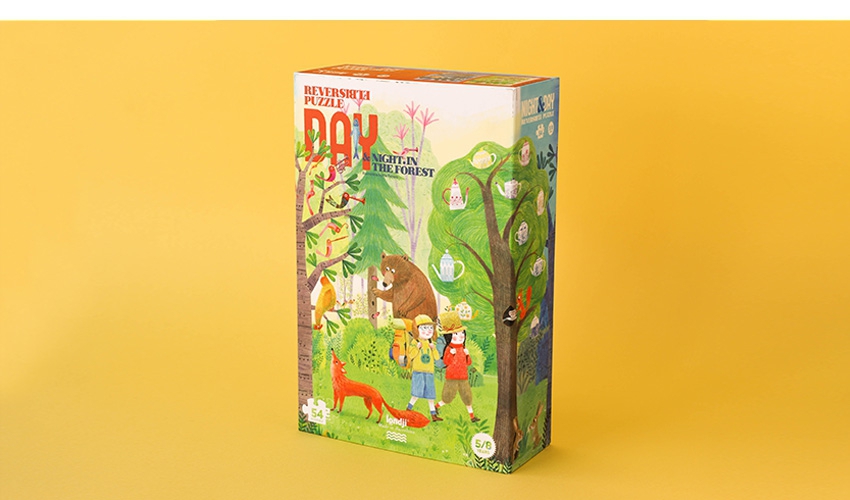 PUZZLE - NIGHT & DAY IN THE FOREST