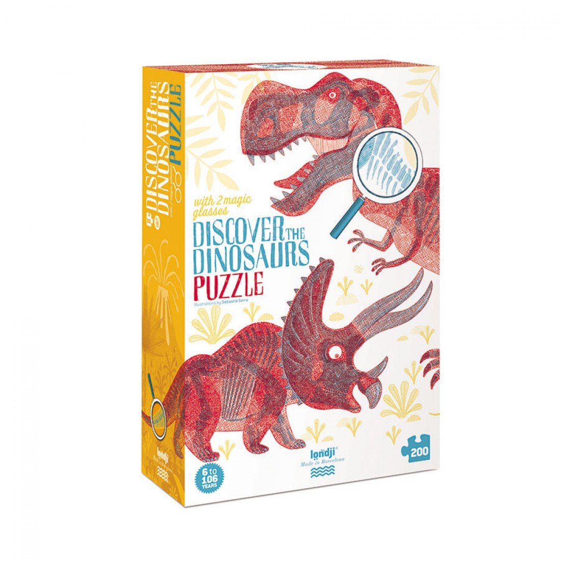 PUZZLE DISCOVER DINOSAURS