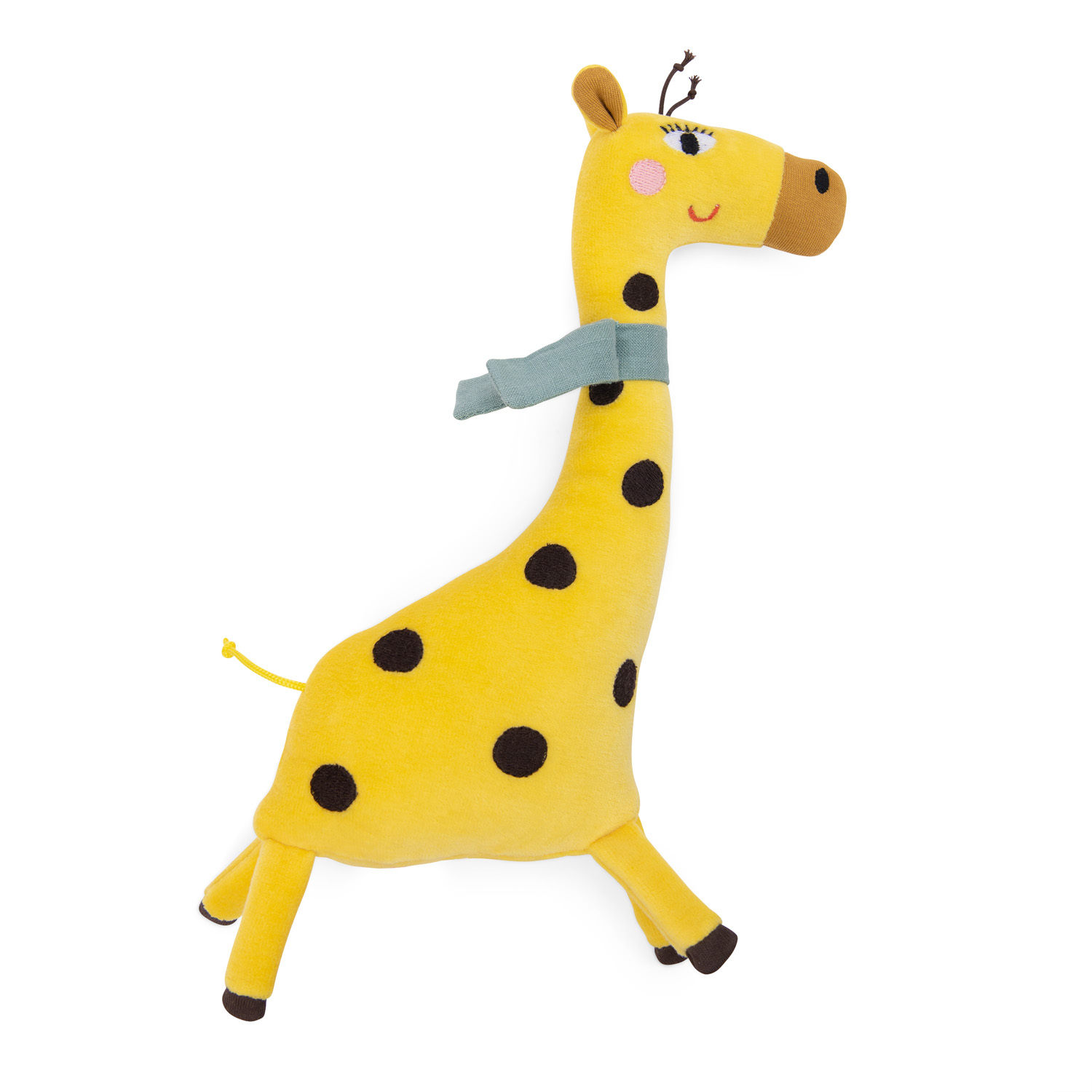 Giraffa con sciarpa