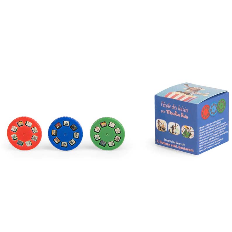 Confezione di 3 dischi Cane Puzzone