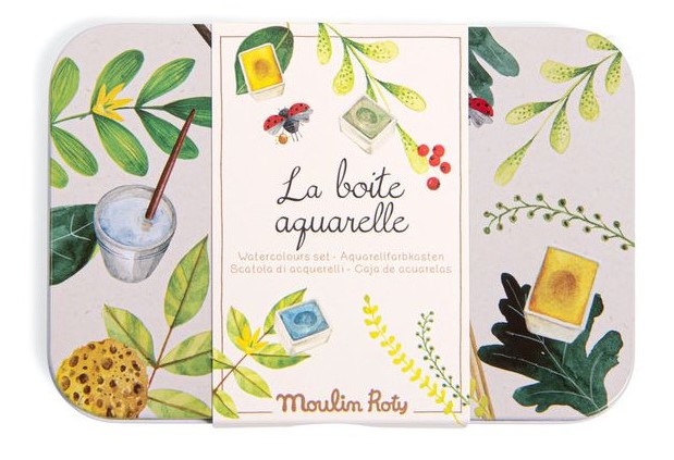 24 acquarelli con pennello magico