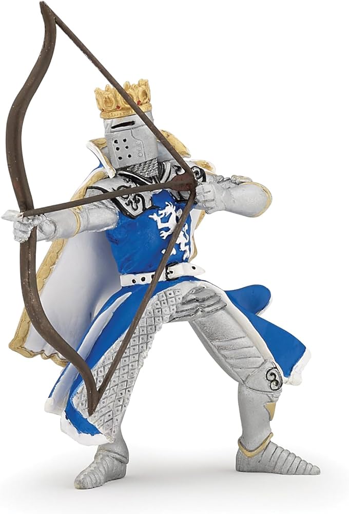 Re con arco e frecce