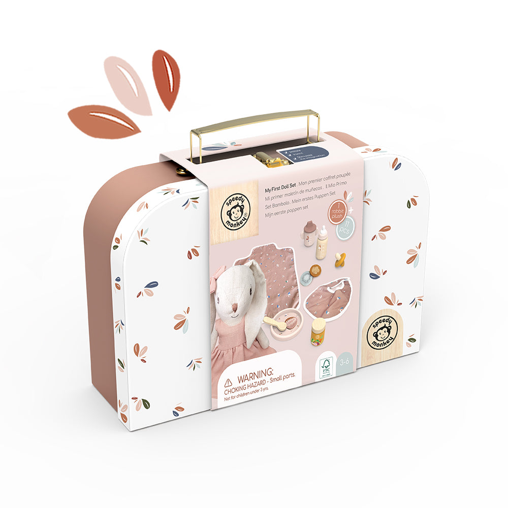Speedy Monkey - Il Mio Primo Set Bambola