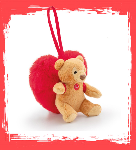 Orsetto con zaino cuore
